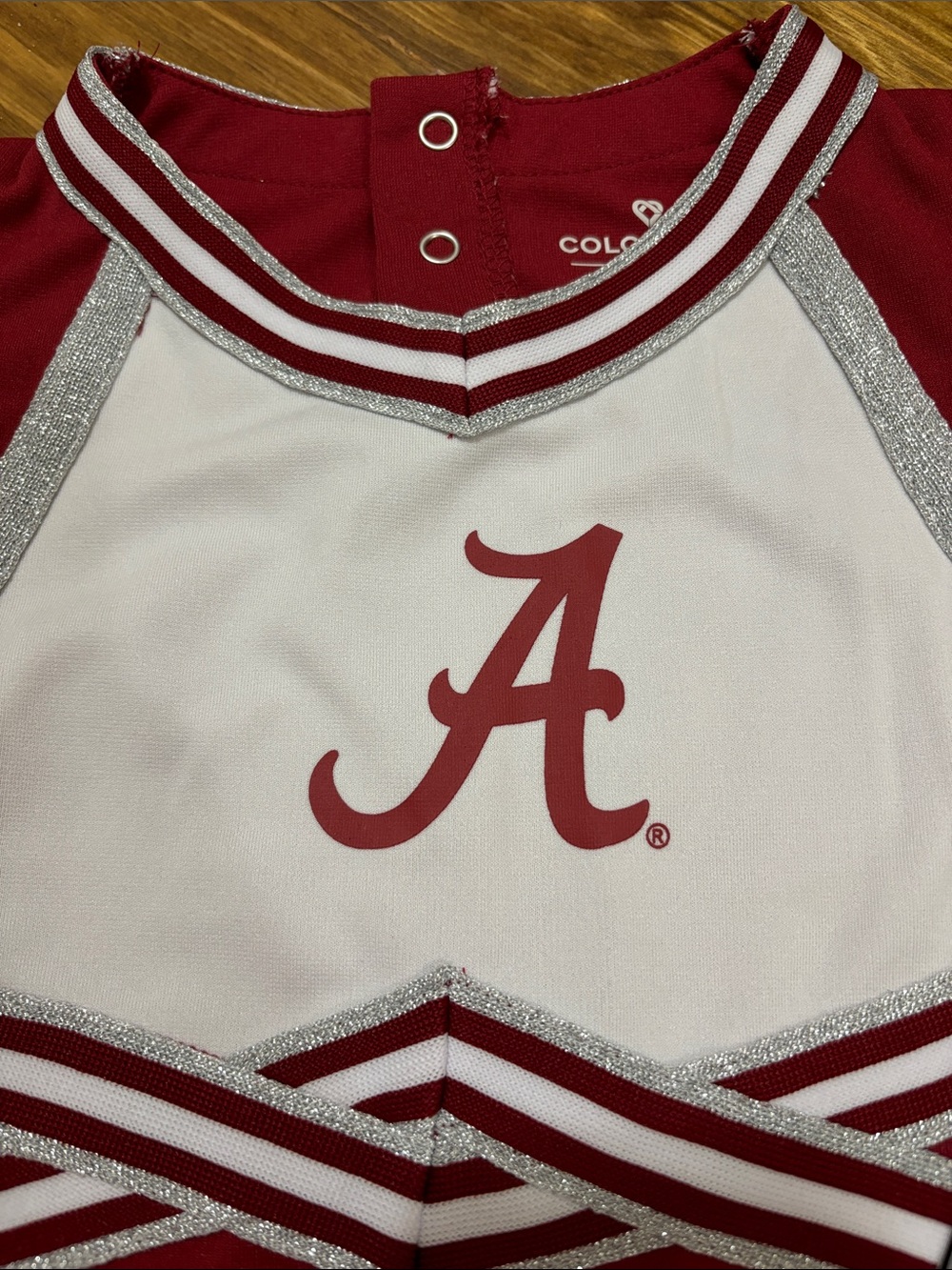 NWT Alabama Roll Tide Colosseum 5T Cheerleading Top - Picture 3 of 6